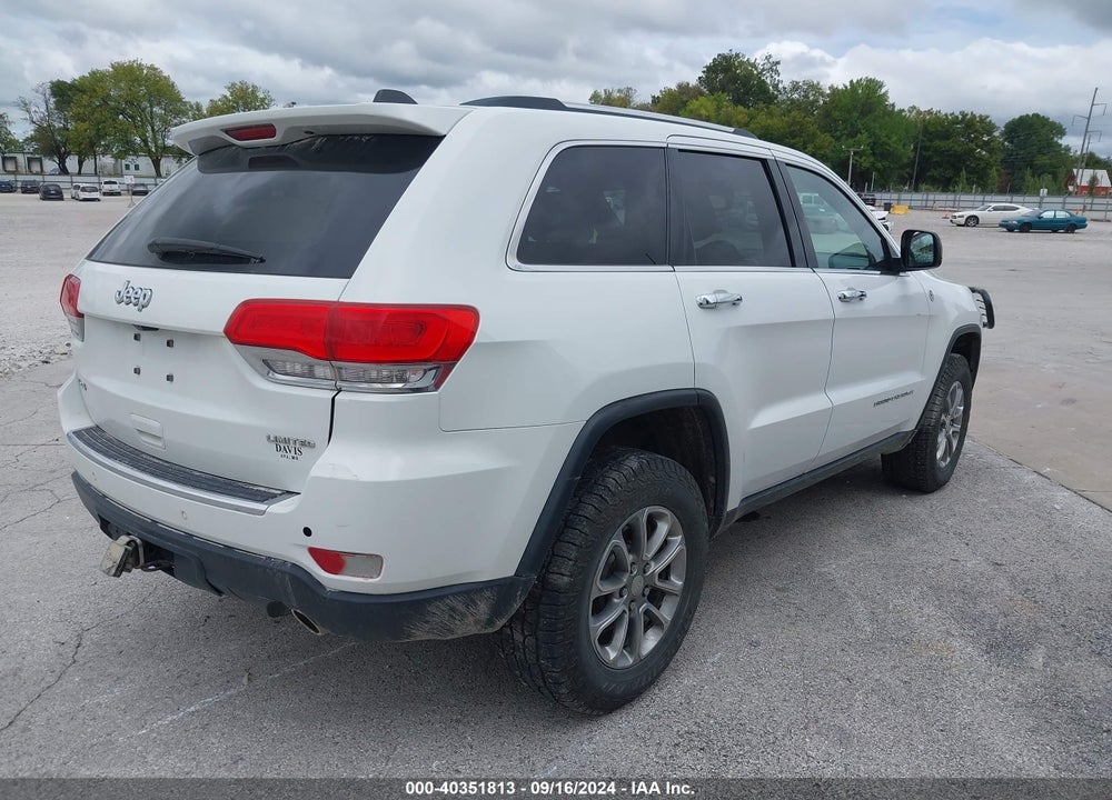 2014 JEEP GRAND CHEROKEE LIMITED VIN: 1C4RJFBG0EC214980
