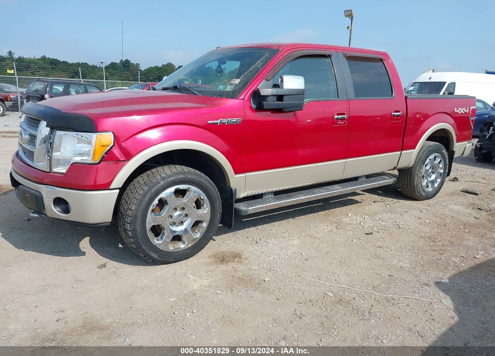 2010 FORD F-150 FX4/HARLEY-DAVIDSON/KING RANCH/LARIAT/PLATINUM/XL/XLT VIN: 1FTFW1EV2AFC20760