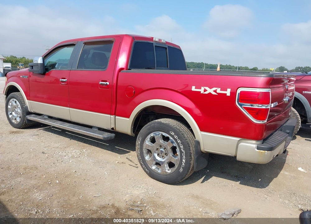 2010 FORD F-150 FX4/HARLEY-DAVIDSON/KING RANCH/LARIAT/PLATINUM/XL/XLT VIN: 1FTFW1EV2AFC20760