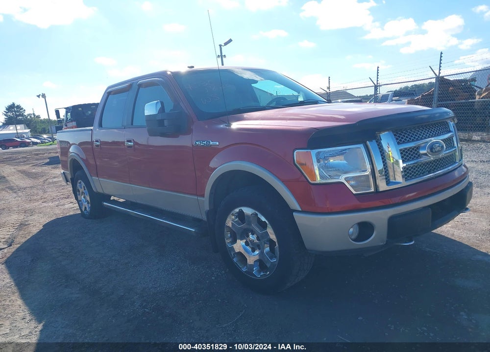2010 FORD F-150 FX4/HARLEY-DAVIDSON/KING RANCH/LARIAT/PLATINUM/XL/XLT VIN: 1FTFW1EV2AFC20760