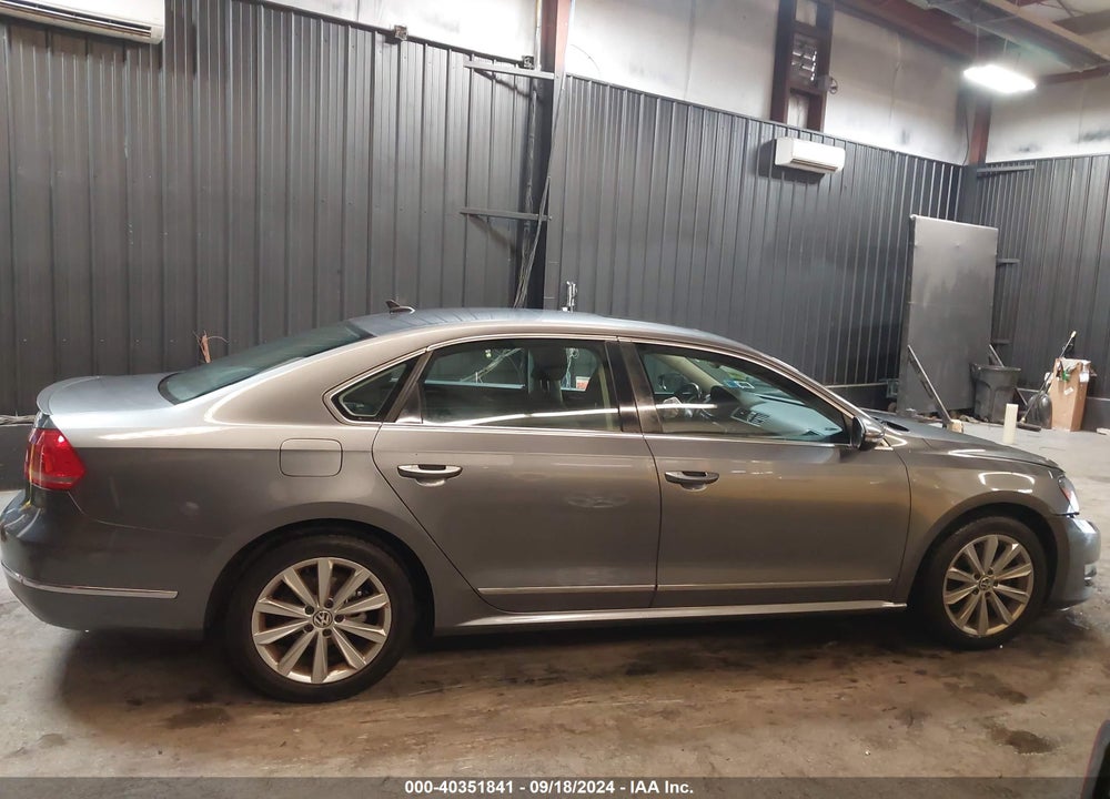 2012 VOLKSWAGEN PASSAT 2.5L SEL PREMIUM VIN: 1VWCP7A36CC024197