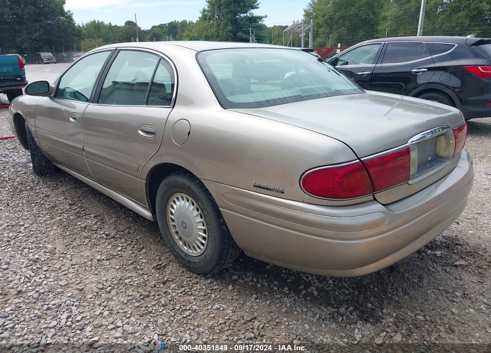 2001 BUICK LESABRE CUSTOM VIN: 1G4HP54K014164880