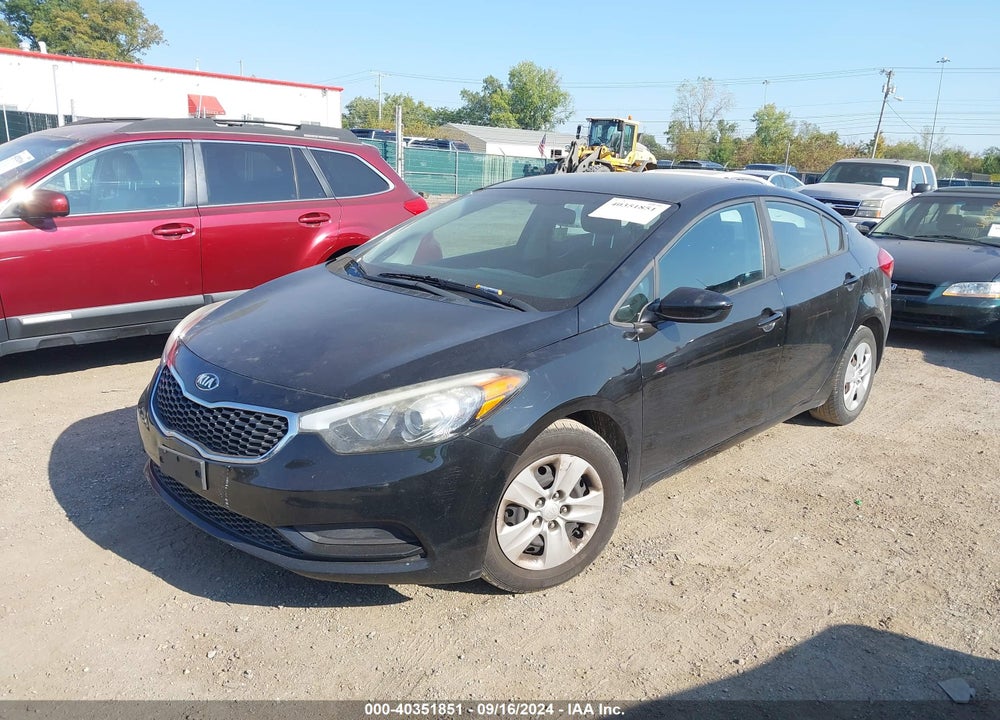 2016 KIA FORTE LX VIN: KNAFK4A61G5507028
