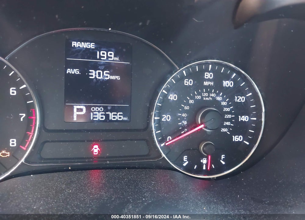 2016 KIA FORTE LX VIN: KNAFK4A61G5507028