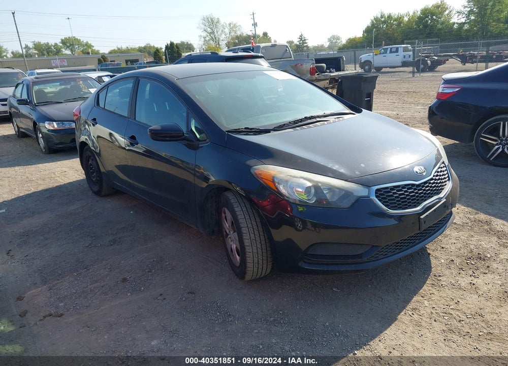 2016 KIA FORTE LX VIN: KNAFK4A61G5507028