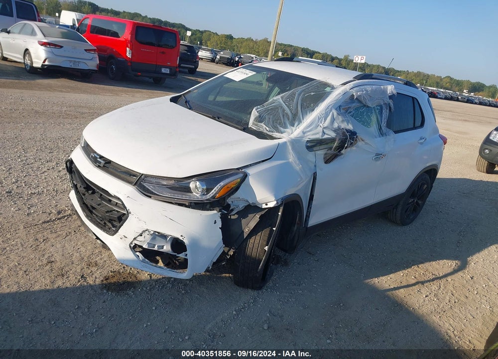 2018 CHEVROLET TRAX LT VIN: 3GNCJPSB9JL225904