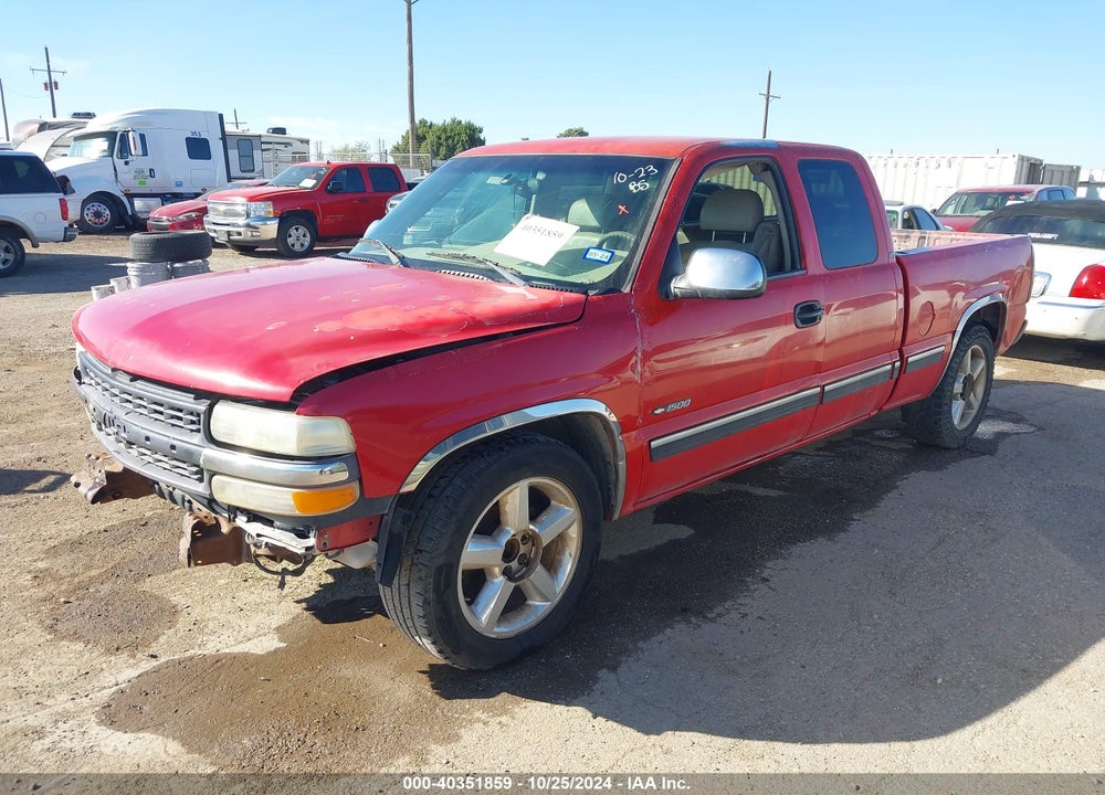 2001 CHEVROLET SILVERADO 1500 LT VIN: 2GCEC19T411161604