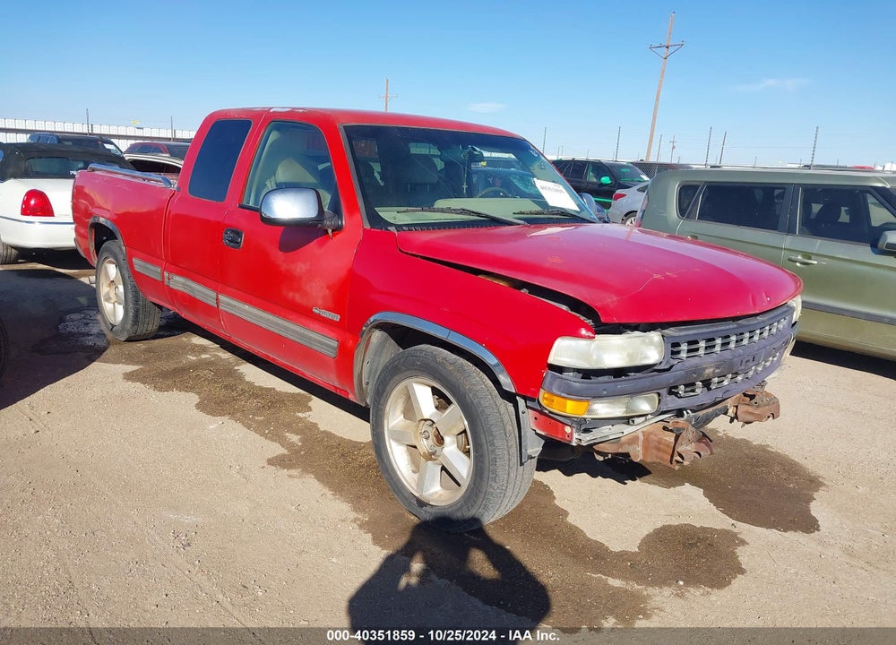 2001 CHEVROLET SILVERADO 1500 LT VIN: 2GCEC19T411161604
