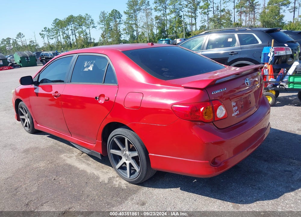2009 TOYOTA COROLLA S VIN: 1NXBU40E29Z079849