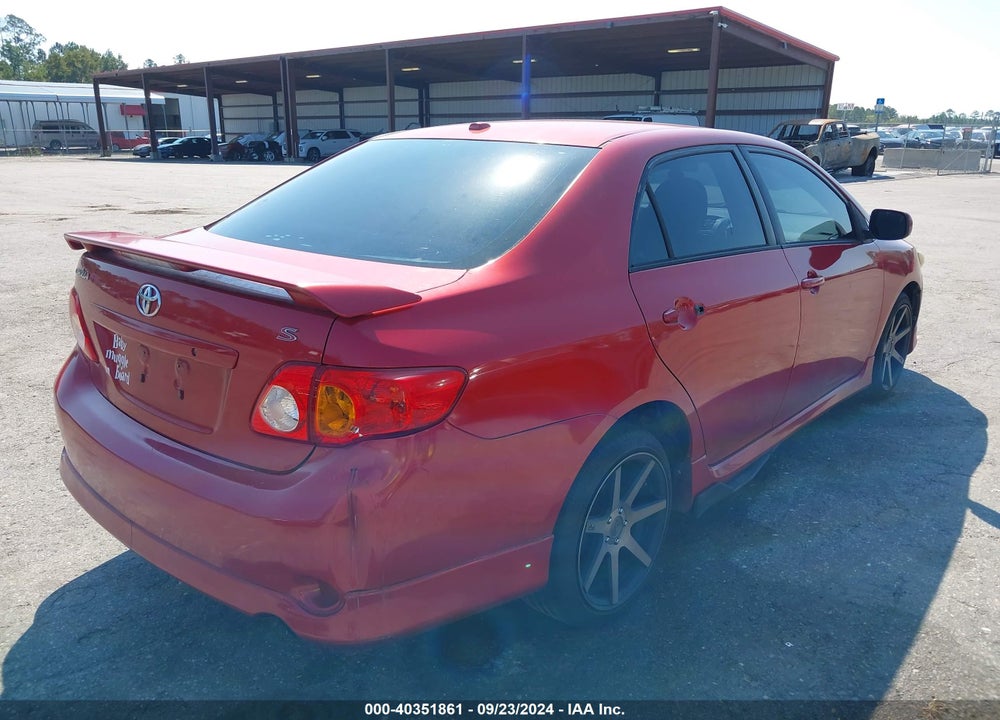 2009 TOYOTA COROLLA S VIN: 1NXBU40E29Z079849