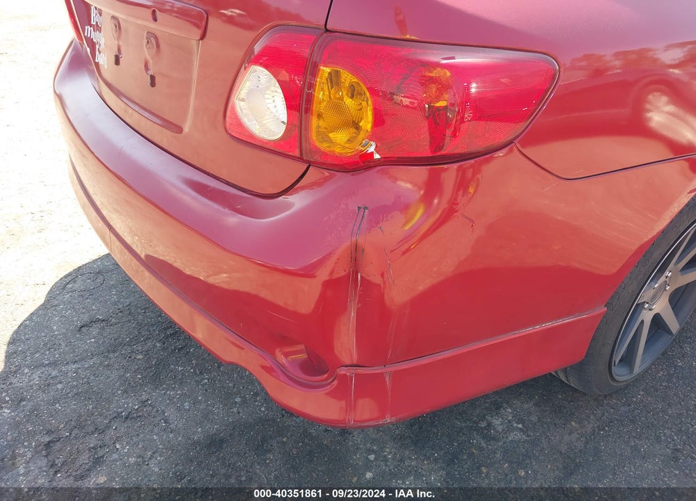 2009 TOYOTA COROLLA S VIN: 1NXBU40E29Z079849