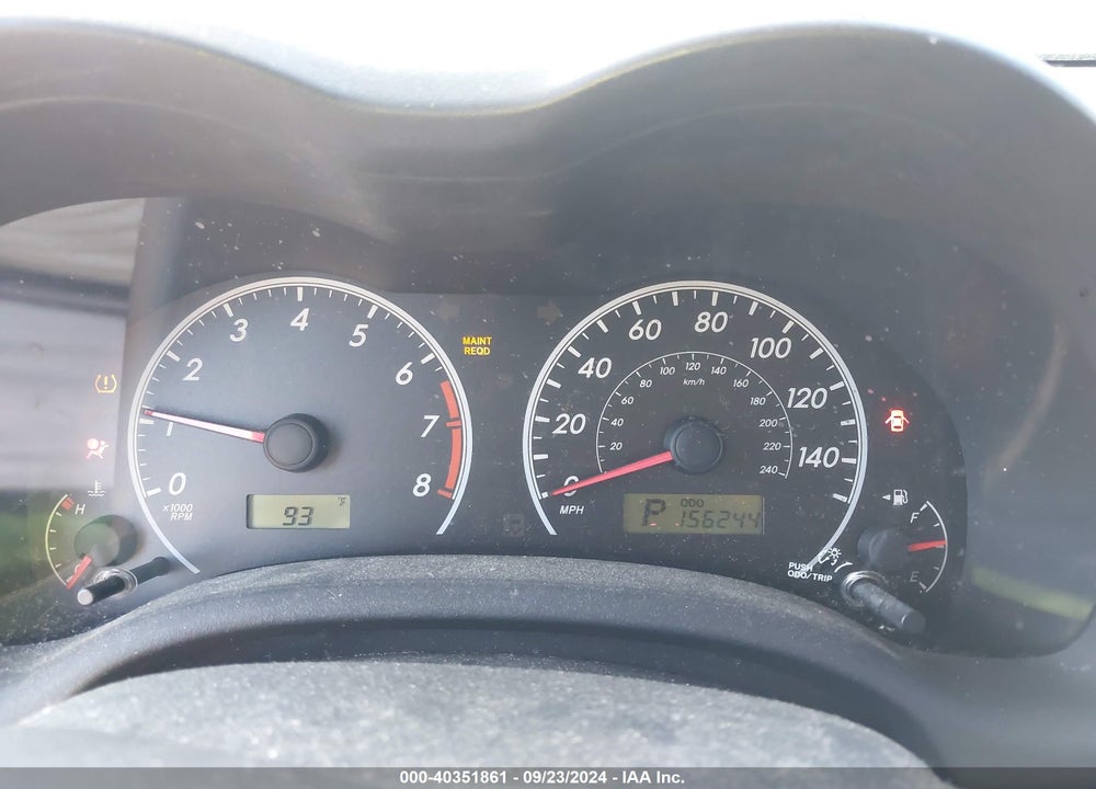 2009 TOYOTA COROLLA S VIN: 1NXBU40E29Z079849