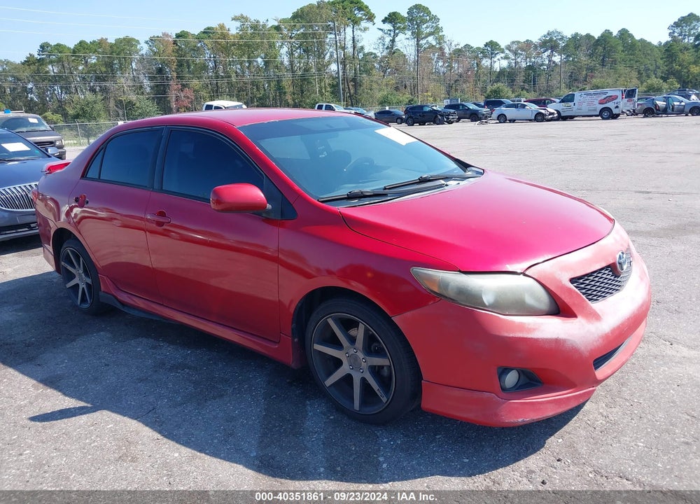 2009 TOYOTA COROLLA S VIN: 1NXBU40E29Z079849