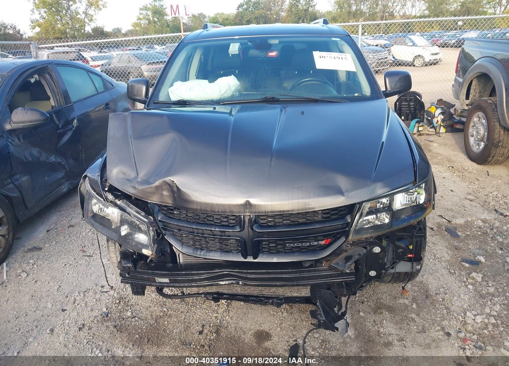 2018 DODGE JOURNEY CROSSROAD VIN: 3C4PDCGG2JT378686