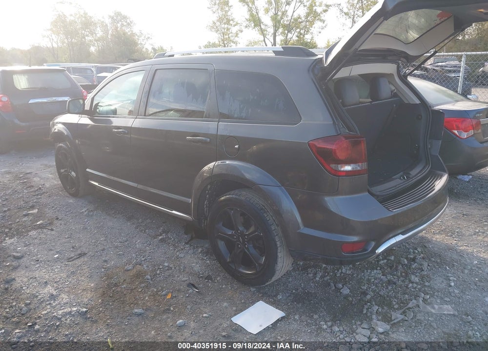 2018 DODGE JOURNEY CROSSROAD VIN: 3C4PDCGG2JT378686