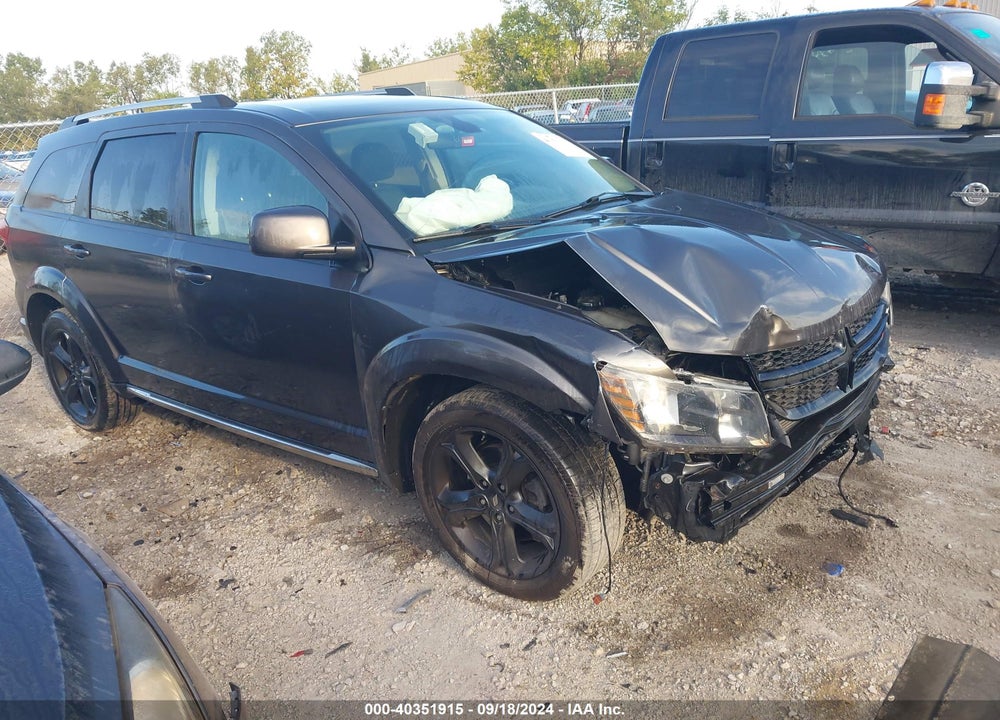 2018 DODGE JOURNEY CROSSROAD VIN: 3C4PDCGG2JT378686