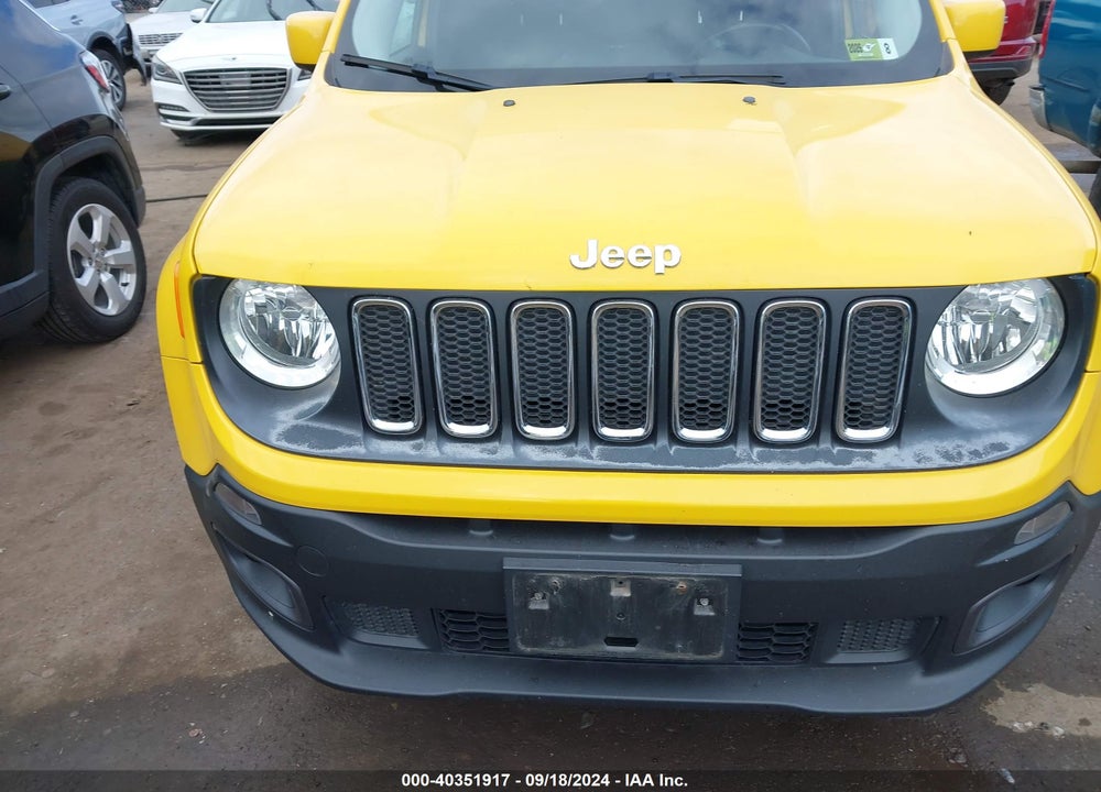 2017 JEEP RENEGADE LATITUDE 4X4 VIN: ZACCJBBB9HPF33006