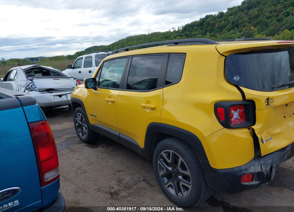 2017 JEEP RENEGADE LATITUDE 4X4 VIN: ZACCJBBB9HPF33006