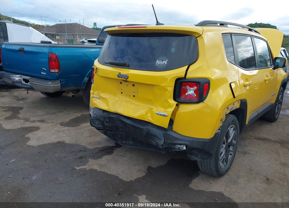 2017 JEEP RENEGADE LATITUDE 4X4 VIN: ZACCJBBB9HPF33006