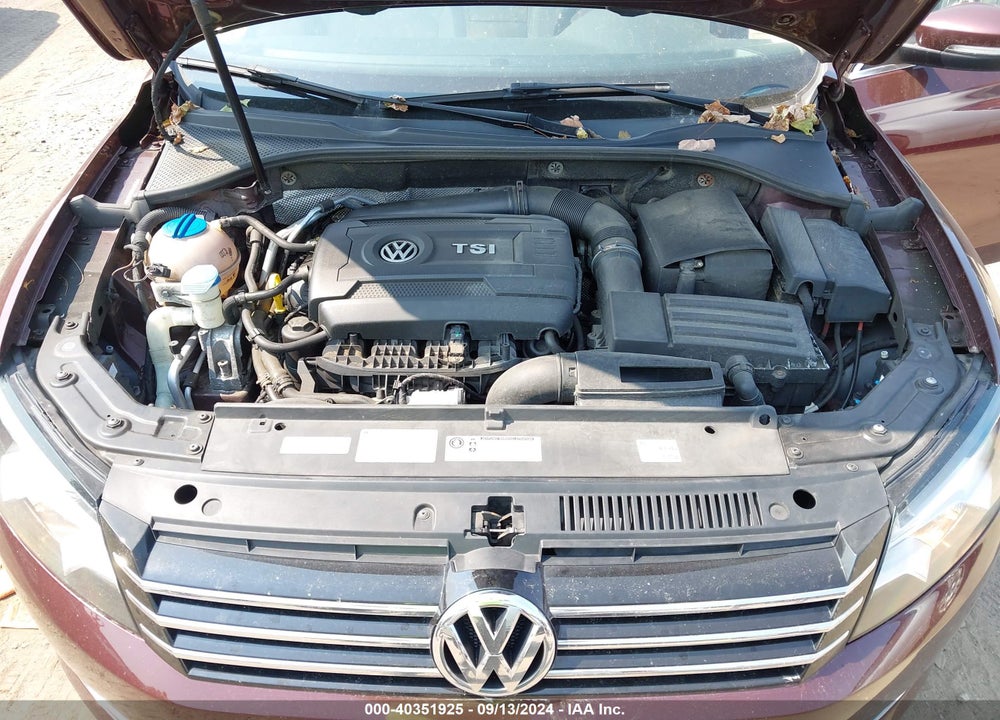 2014 VOLKSWAGEN PASSAT 1.8T SE VIN: 1VWBT7A39EC035740
