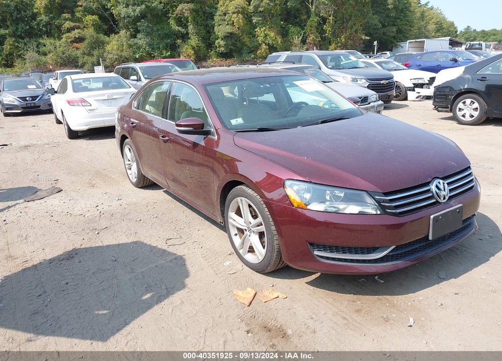 2014 VOLKSWAGEN PASSAT 1.8T SE VIN: 1VWBT7A39EC035740