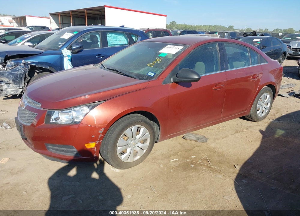 2012 CHEVROLET CRUZE LS VIN: 1G1PD5SHXC7311846