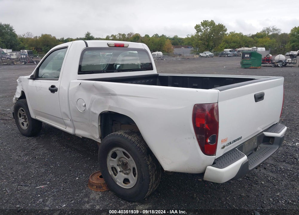 2010 CHEVROLET COLORADO WORK TRUCK VIN: 1GCHTBD93A8144787