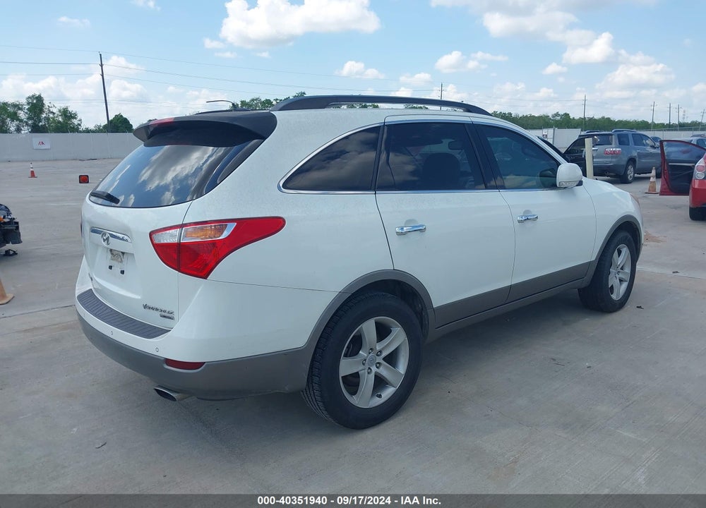 2010 HYUNDAI VERACRUZ LIMITED VIN: KM8NU4CC8AU132212