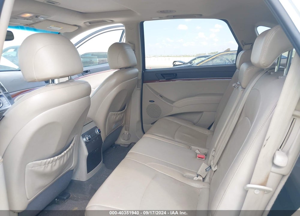 2010 HYUNDAI VERACRUZ LIMITED VIN: KM8NU4CC8AU132212