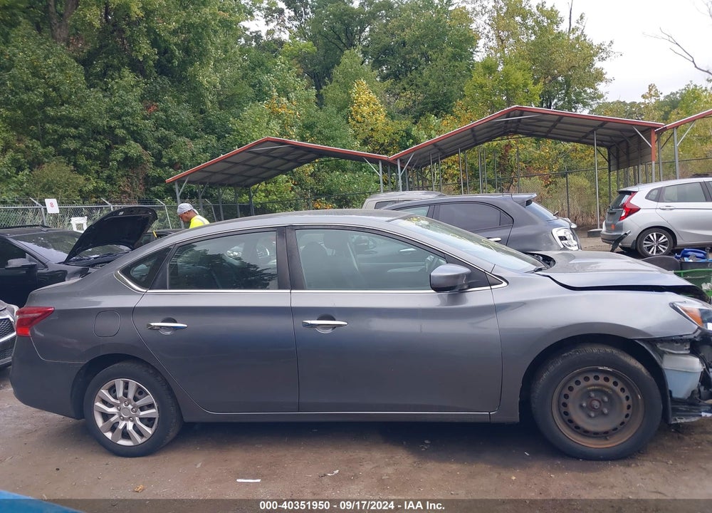 2018 NISSAN SENTRA S VIN: 3N1AB7AP7JY299550