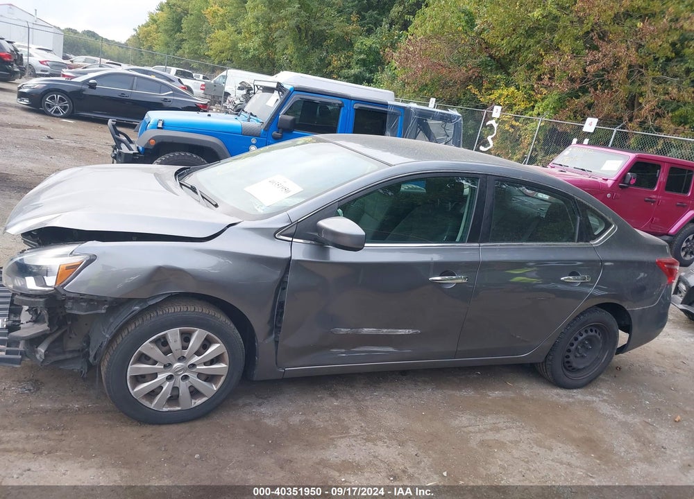 2018 NISSAN SENTRA S VIN: 3N1AB7AP7JY299550