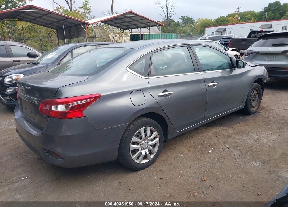 2018 NISSAN SENTRA S VIN: 3N1AB7AP7JY299550