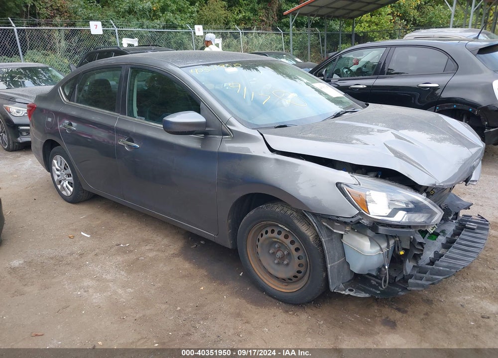 2018 NISSAN SENTRA S VIN: 3N1AB7AP7JY299550