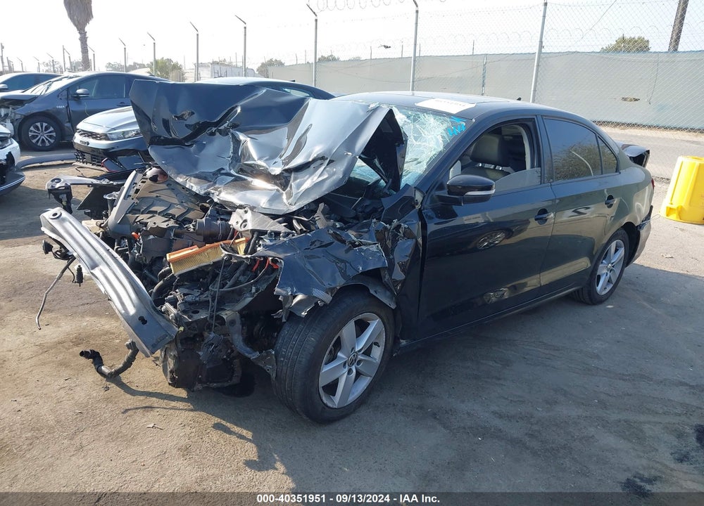 2012 VOLKSWAGEN JETTA 2.0L TDI VIN: 3VWLL7AJ5CM415334