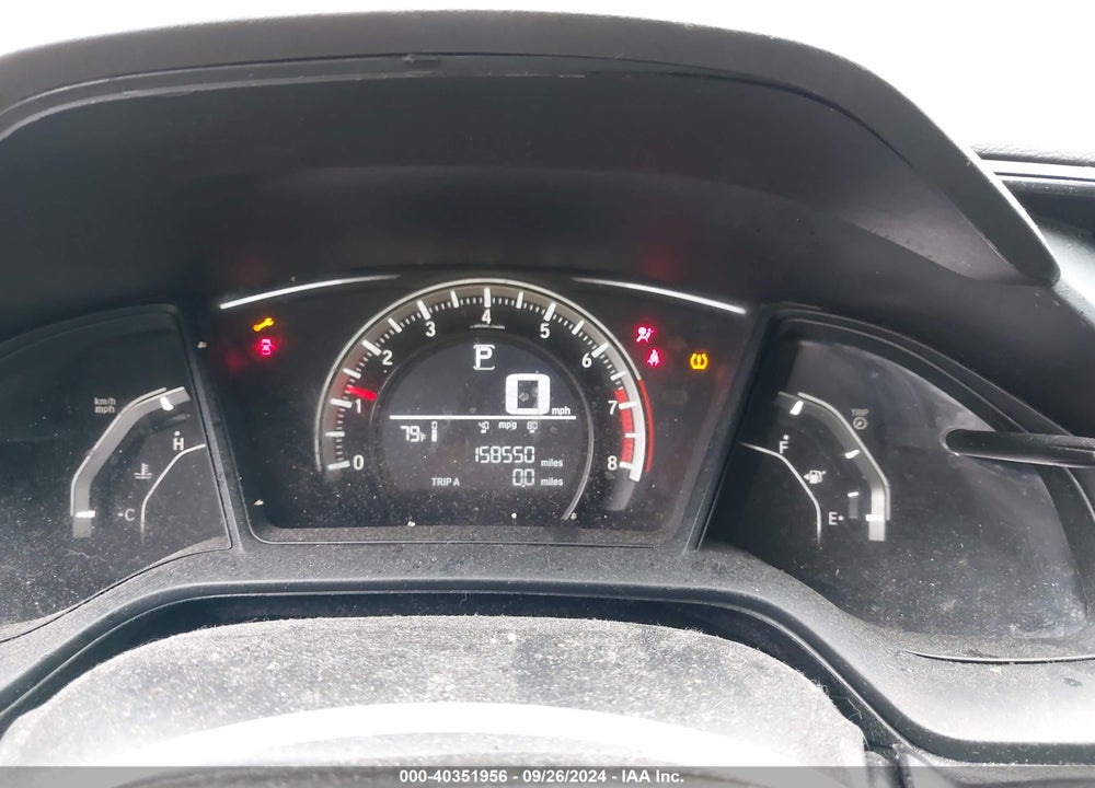 2016 HONDA CIVIC LX VIN: 19XFC2F58GE015069