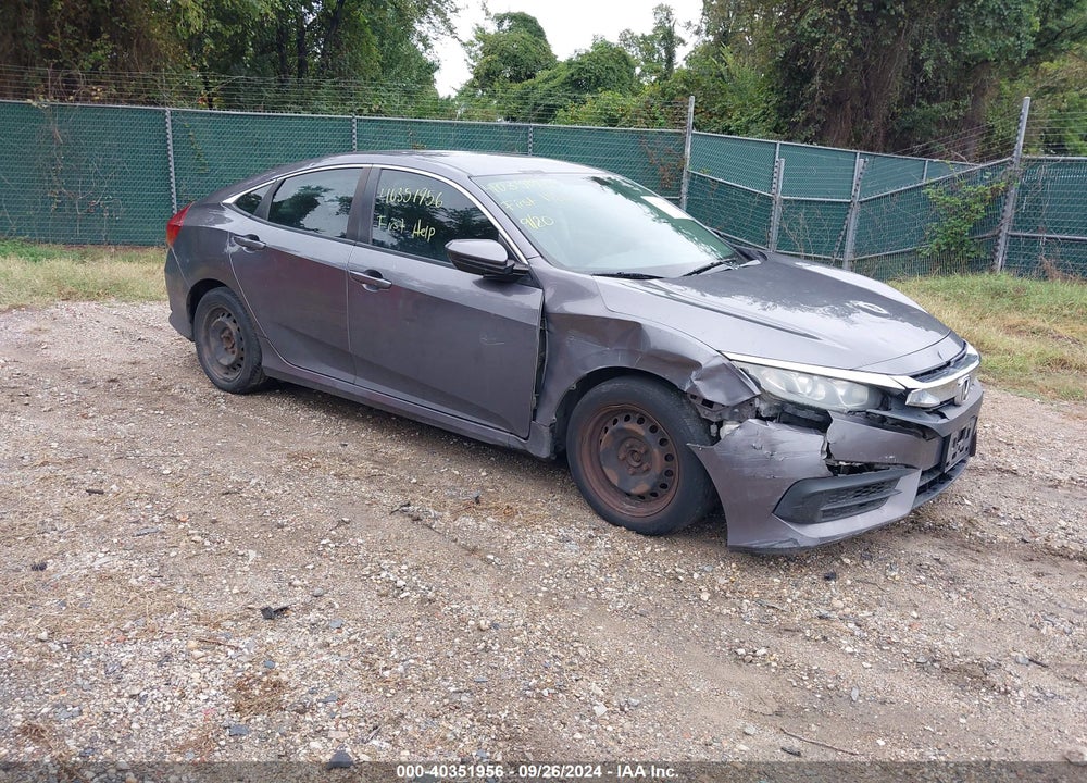 2016 HONDA CIVIC LX VIN: 19XFC2F58GE015069