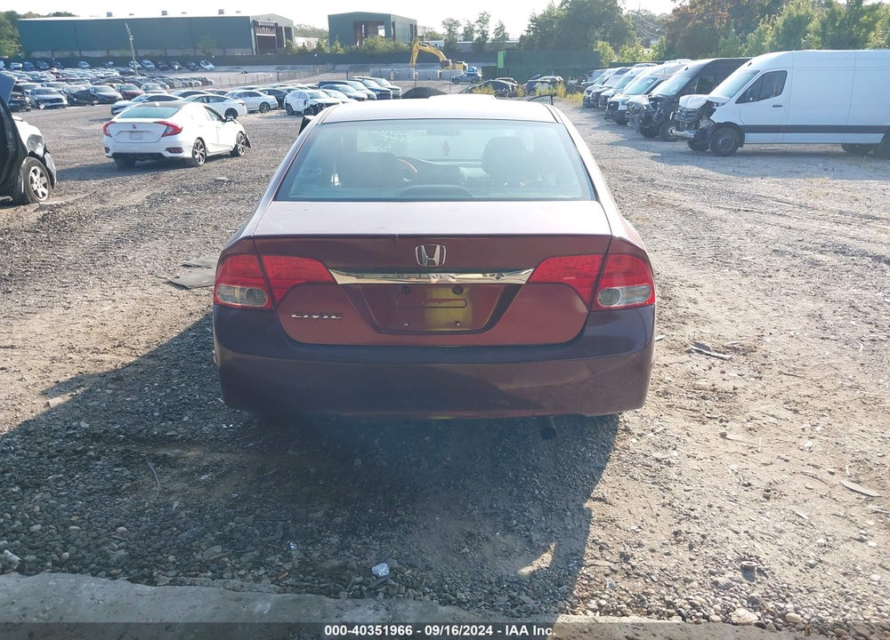 2009 HONDA CIVIC LX VIN: 2HGFA16559H536310