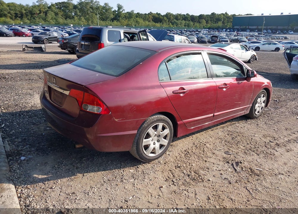 2009 HONDA CIVIC LX VIN: 2HGFA16559H536310