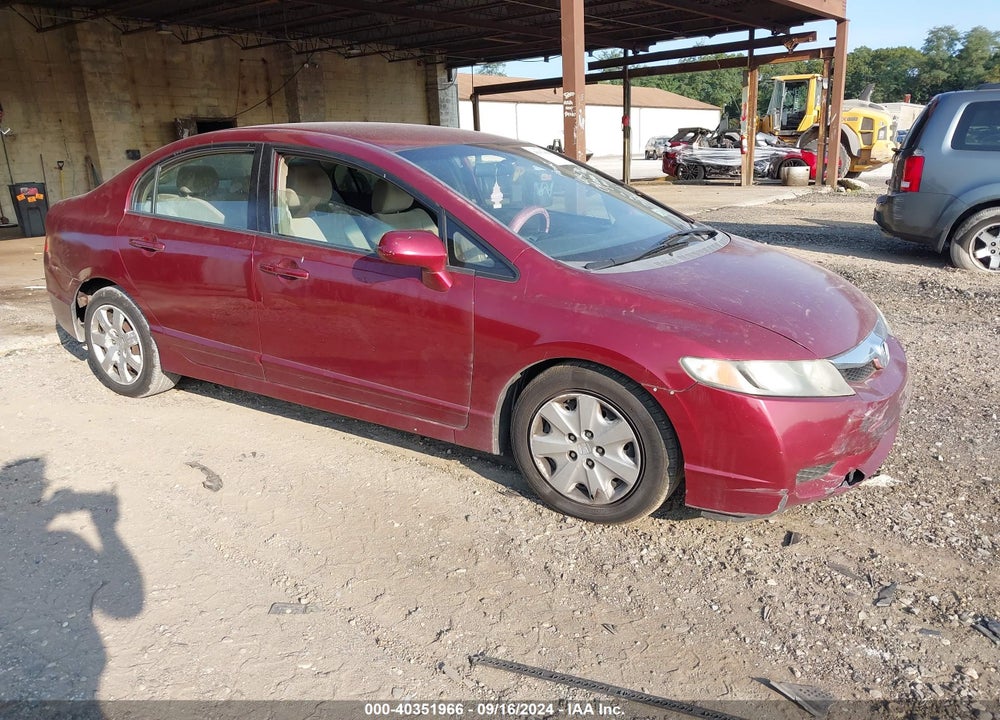 2009 HONDA CIVIC LX VIN: 2HGFA16559H536310