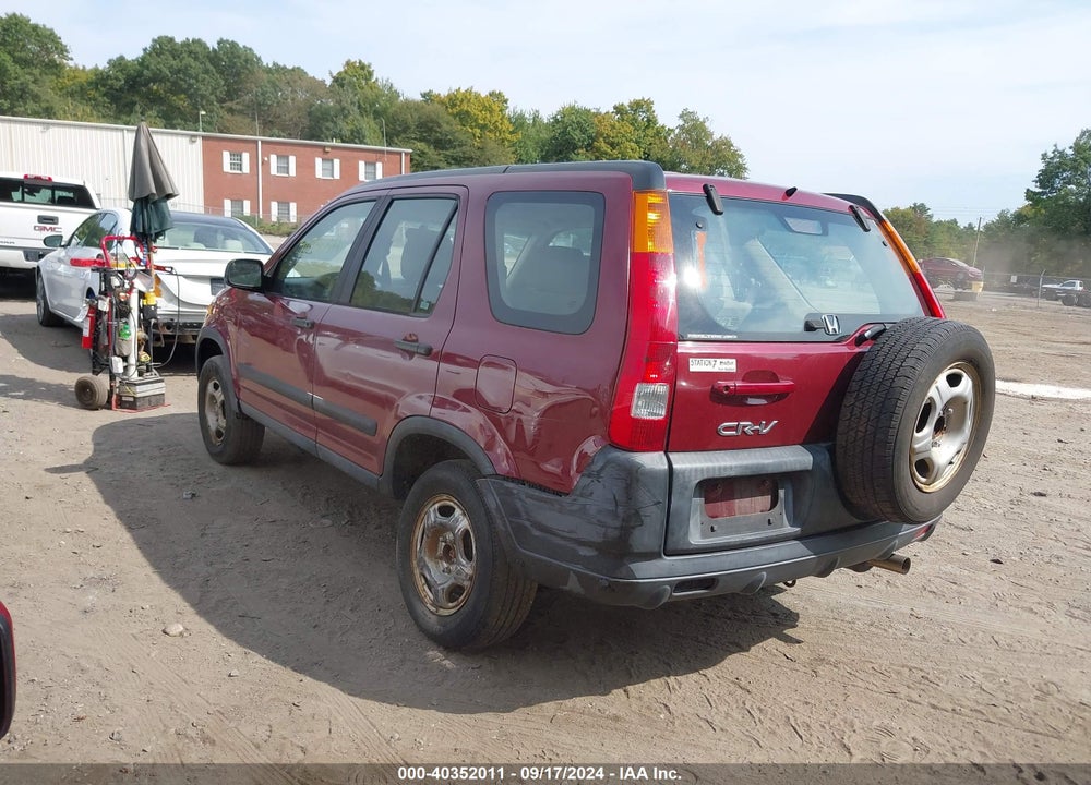 2004 HONDA CR-V LX VIN: SHSRD78464U236339