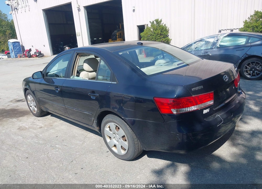 2007 HYUNDAI SONATA GLS VIN: 5NPET46C47H268441