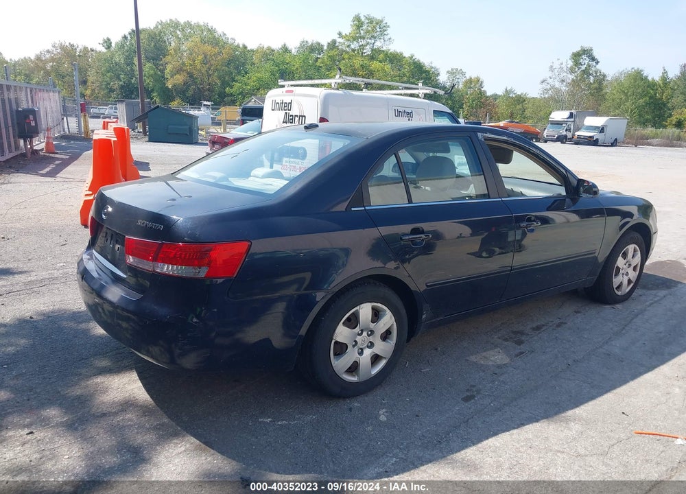 2007 HYUNDAI SONATA GLS VIN: 5NPET46C47H268441
