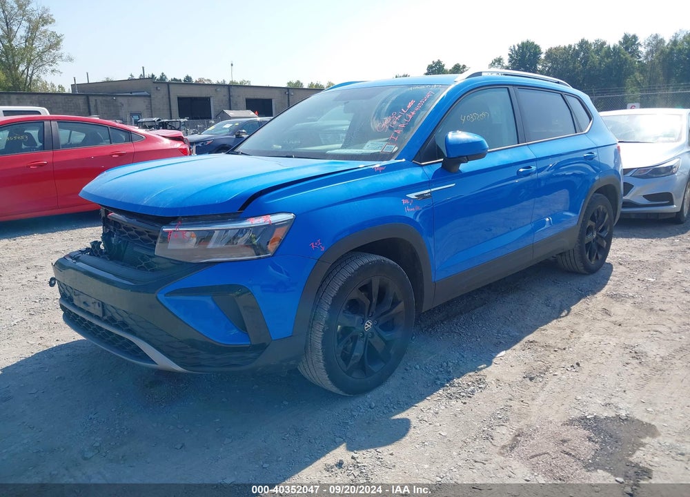 2022 VOLKSWAGEN TAOS 1.5T SE VIN: 3VVLX7B28NM080668