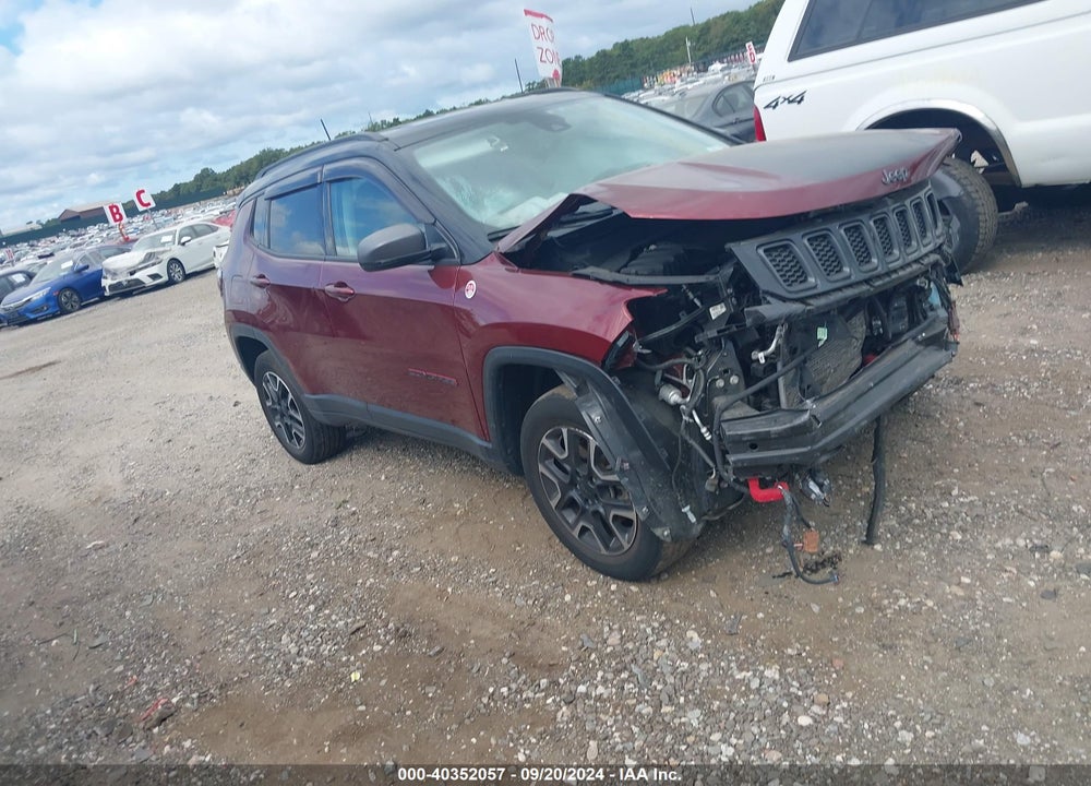 2021 JEEP COMPASS TRAILHAWK 4X4 VIN: 3C4NJDDB1MT547986
