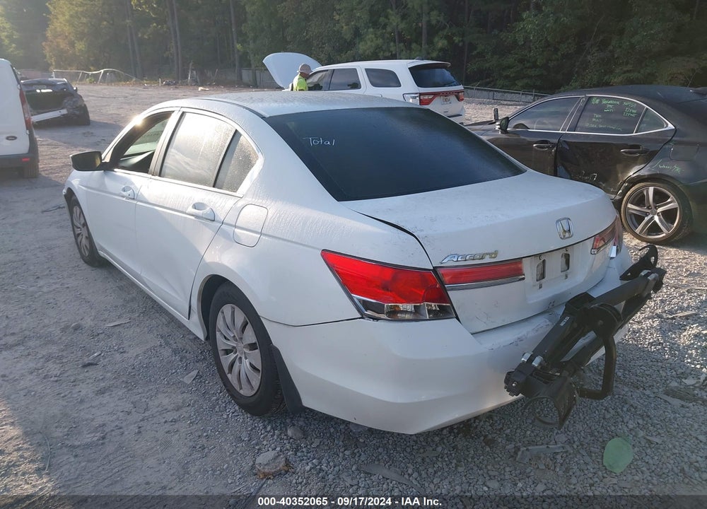 2012 HONDA ACCORD 2.4 LX VIN: 1HGCP2F37CA157935