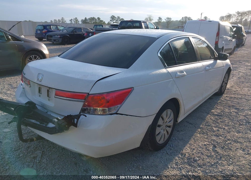 2012 HONDA ACCORD 2.4 LX VIN: 1HGCP2F37CA157935