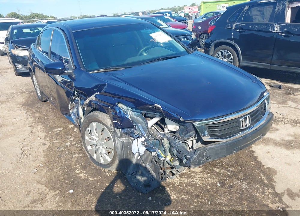 2010 HONDA ACCORD 2.4 LX VIN: 1HGCP2F39AA039141