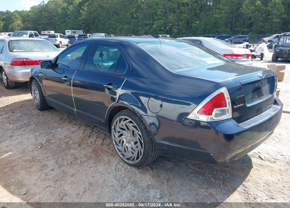 2008 FORD FUSION S VIN: 3FAHP06Z98R194629