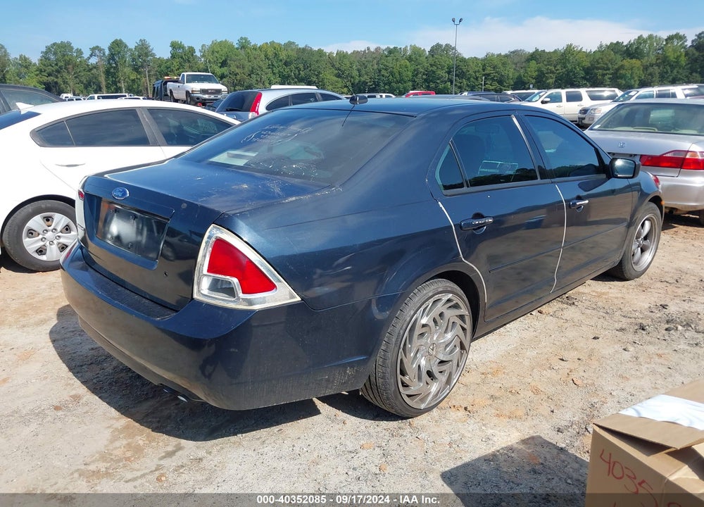 2008 FORD FUSION S VIN: 3FAHP06Z98R194629