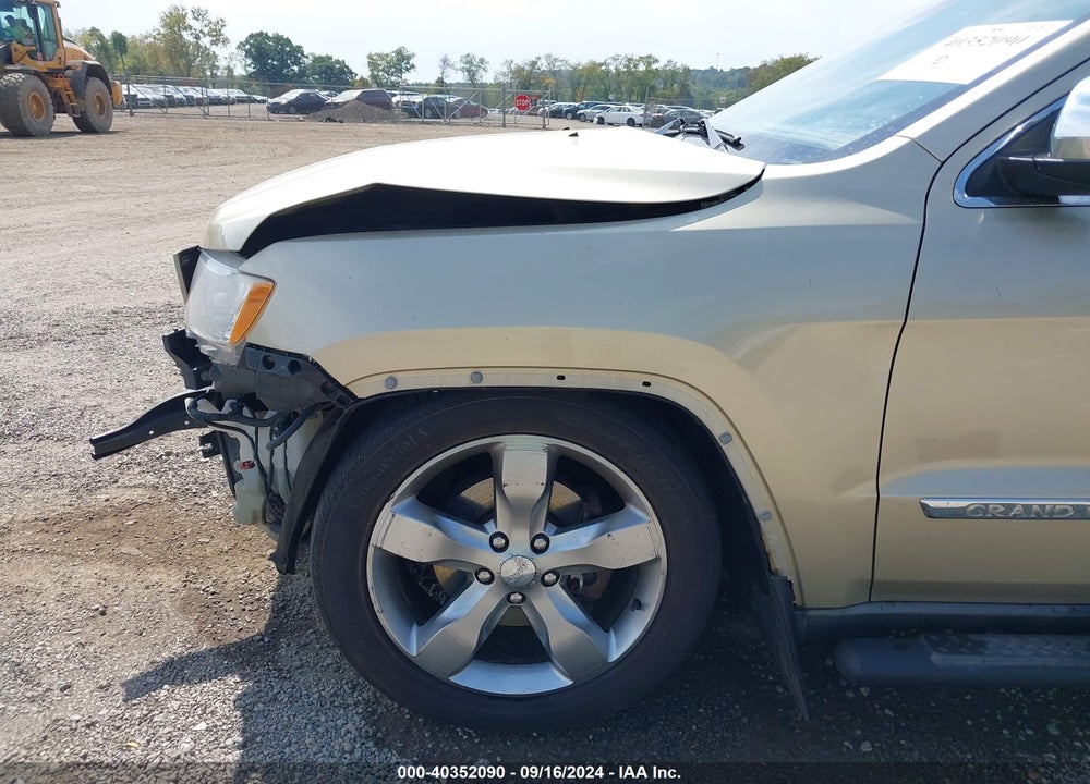 2011 JEEP GRAND CHEROKEE OVERLAND VIN: 1J4RR6GG4BC617433